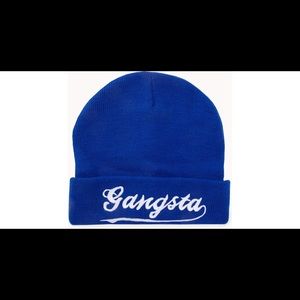 Gangsta Blue Beanie